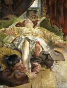 Jacek Malczewski Death of Ellenai oil painting reproduction